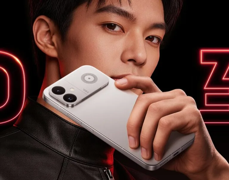 Redmi K90 Ultra Space Silver back view showing active air cooling fan design and dual camera module