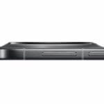 Vivo X500e leaked design showing side profile with volume and power buttons, smooth frame, and raised camera module