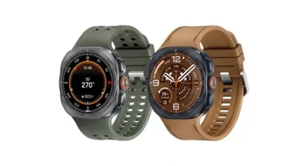 Samsung Galaxy Watch Ultra 2 Launched Globally; Premium Rugged Smartwatch Samsung Galaxy Watch Ultra 2 in green sport and brown leather straps, showing rugged watch faces