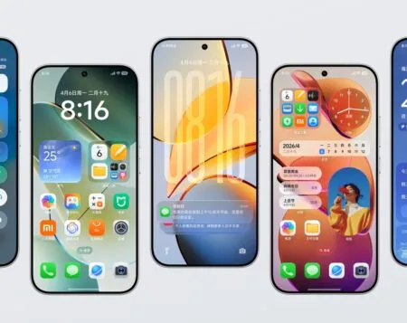 Xiaomi HyperOS 4 Beta Rolls Out in China With Performance Updates and Foldable Teaser Xiaomi HyperOS 4 interface showcasing redesigned home screens, widgets, notification cards, and updated system UI with smooth animations and modern color palettes.