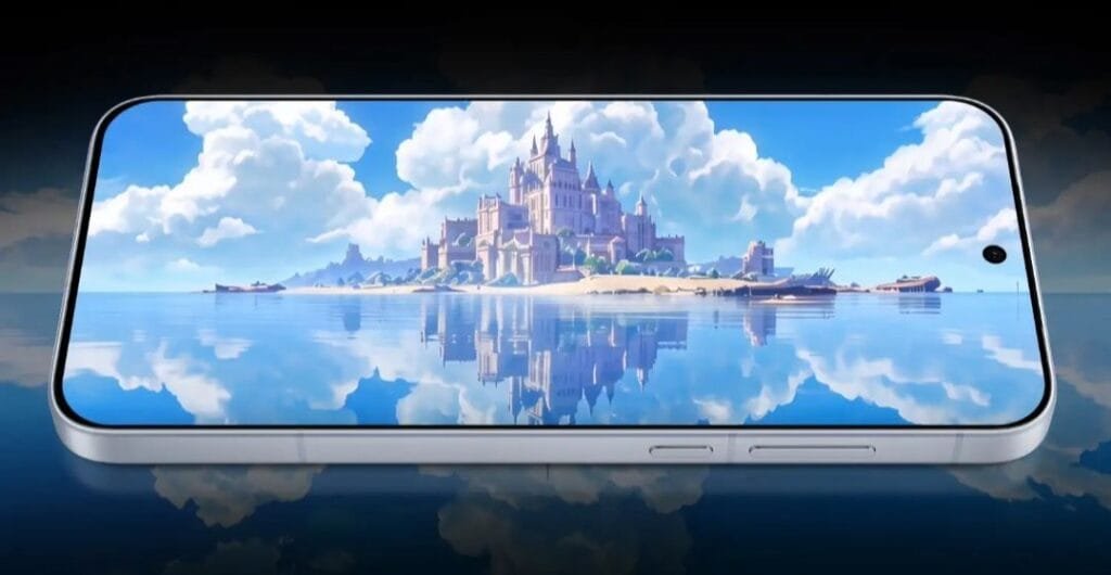iQOO Neo 11 Ultra Launched in China; Gaming Phone Price Starts at CNY 3,699 2 iQOO Neo 11 Ultra front display view showing thin bezels, centered punch-hole camera, and vibrant screen with castle wallpaper against calm water background.