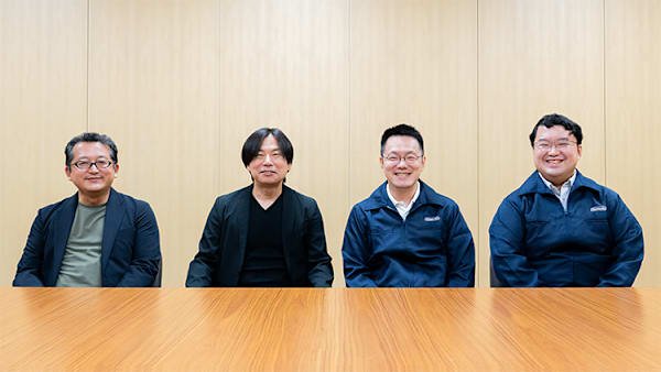 Nintendo Reveals How Fire Emblem: Fortune’s Weave Brings Four Stories Together Four Fire Emblem Fortune's Weave developers seated side by side at a wooden table during an official project discussion. The group includes key production and creative team members from the development partnership.