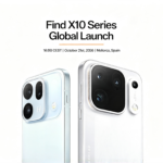OPPO Find X10 Series Global Launch Confirmed for India 3 OPPO Find X10 Series Global Launch poster showing Find X10 and Find X10 Pro Max rear camera designs, scheduled for October 21 2026 in Mallorca Spain