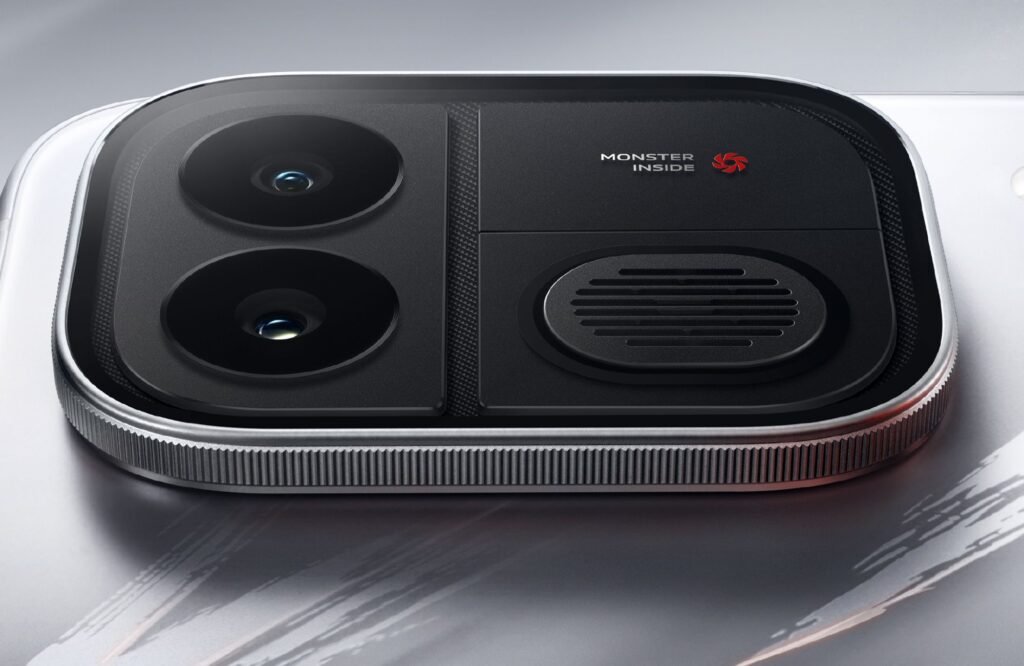 iQOO Neo 12 Launch Date and Key Specifications Confirmed 1 iQOO Neo 12 camera module close up showing dual lenses, cooling vent, and Monster Inside branding.